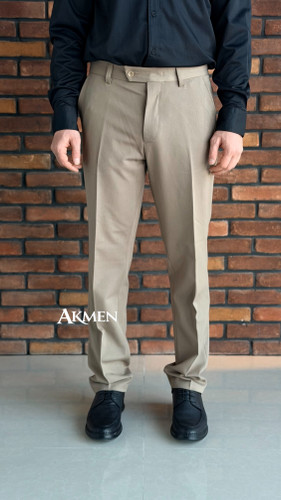 شلوار پارچه ایی کلاسیک اسلیم برند adalan پارچه ترک کد 903001